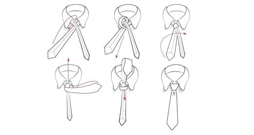 Wie man einen Pratt Krawattenknoten bindet