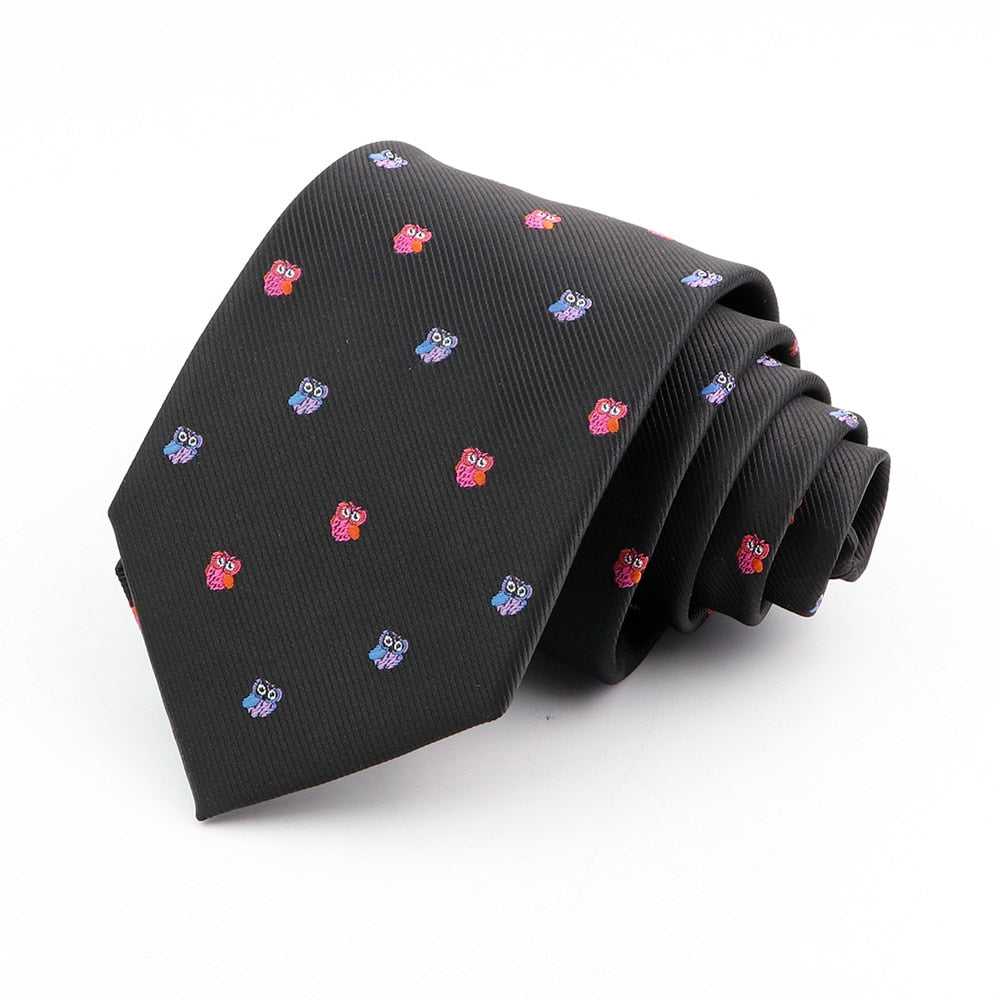 Krawatte Eulen