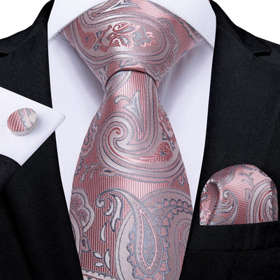Krawatte Hellrosa