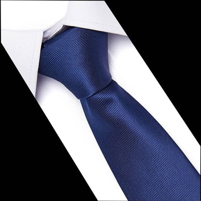 Marineblaue Krawatte
