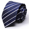 Krawatte Blau Gestreift