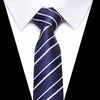 Krawatte Blau Gestreift