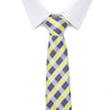 Krawatte Gelb Und Blau