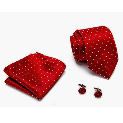 Rote Krawatte Für Anzug