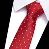Rote Krawatte Für Anzug