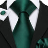 Krawatte Grüne Seide