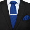 Krawatte Blau Wolle