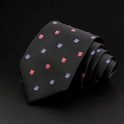 Krawatte Eulen