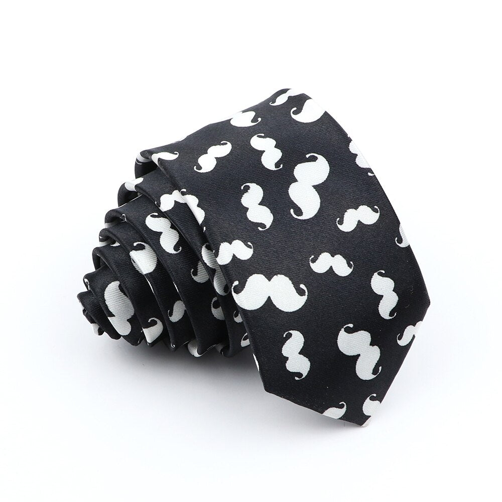 Krawatte Schnurrbart