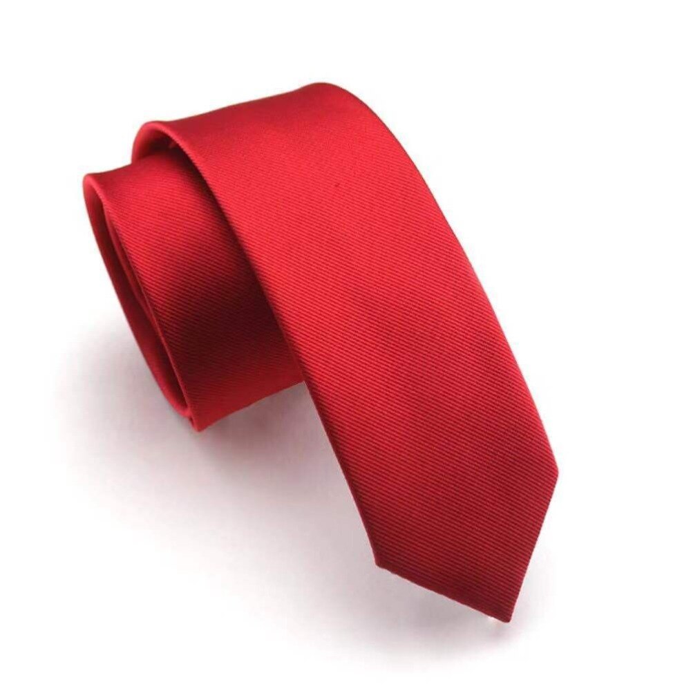 Krawatte Rot Satin