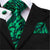 Krawatte Muster Dunkelgrün und Hellgrün