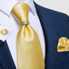 Krawatte Pastell Gelb