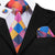 Mehrfarbige Krawatte mit Karos