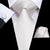 Krawatte Weiße Seide