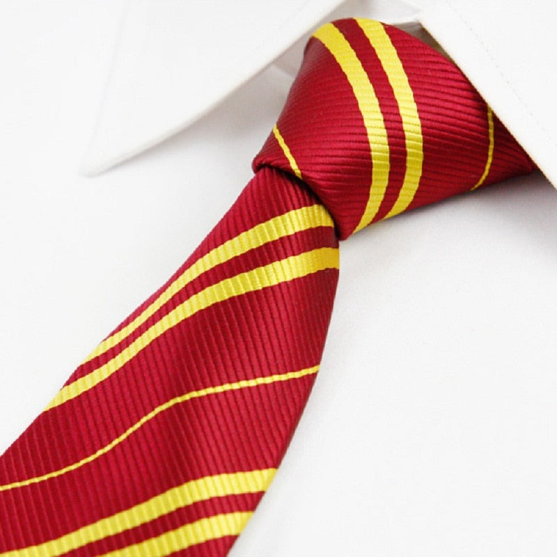 Krawatte Rot Und Gelb