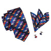 Krawatte Quadrate Mehrfarbig