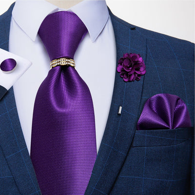 Violette Krawatte Herren