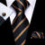 Krawatte Schwarz Und Gold