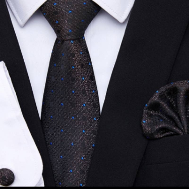 Krawatte Mit Punkten Krawatte Gentleman 