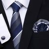 Blau Und Grau Krawatte Mann