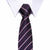 Violette Krawatte aus Seide