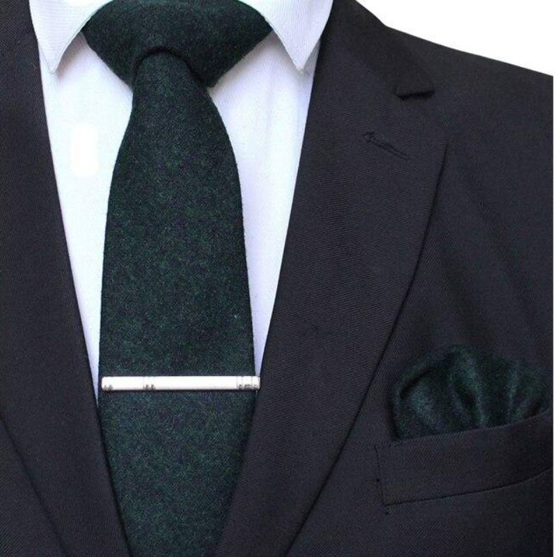 Krawatte Grüne Wolle
