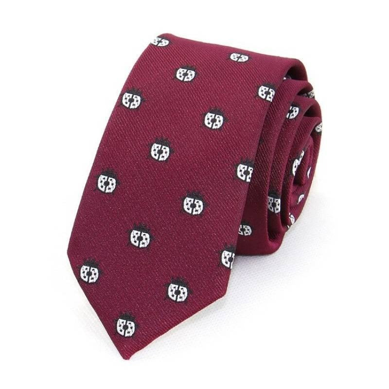 Krawatte Marienkäfer