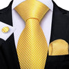 Gelbe Krawatte Herren