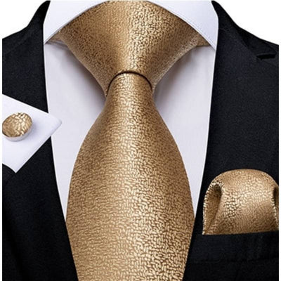 Krawatte Beige Golden