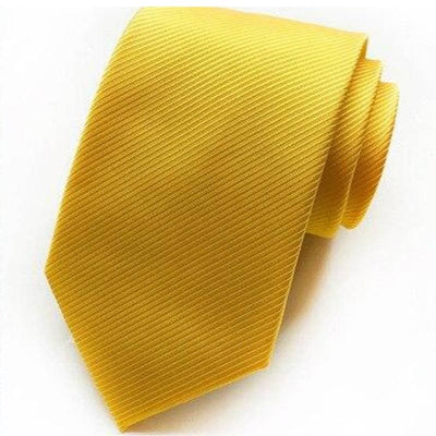 Krawatte in Zitronengelb