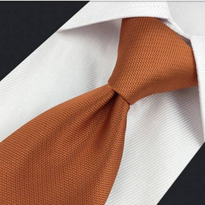 Orange Krawatte Mann