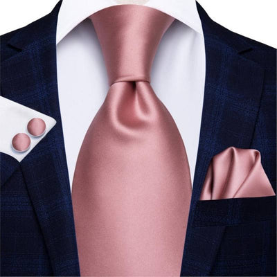 Krawatte Puderrosa