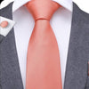 Krawatte Pfirsichrosa