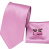 Krawatte Einstecktuch Pink