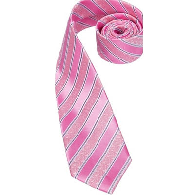 Rosa gestreifte Krawatte