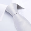 Weiße Krawatte für Männer
