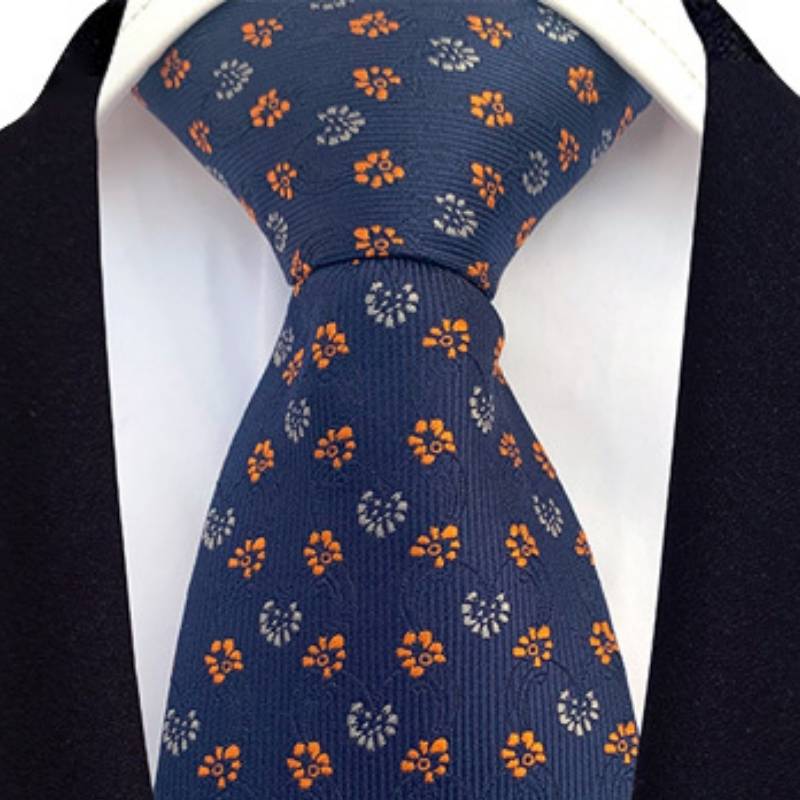 Krawatte Fantasie Blau