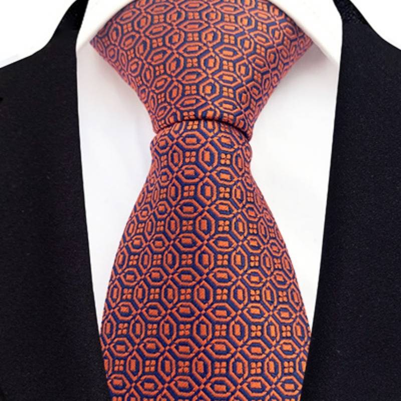 Krawatte Fantasie Orange